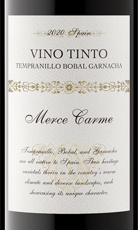 Merce Carme 2020 Tempranillo - Bobal - Garnacha, Spain