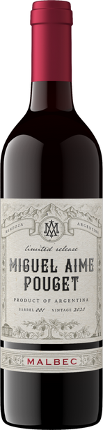 Miguel Aime Pouget 2020 Limited Release Malbec Mendoza, Argentina