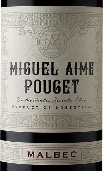 Miguel Aime Pouget 2016 Malbec Mendoza Argentina