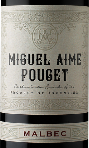 Miguel Aime Pouget 2016 Malbec Mendoza Argentina