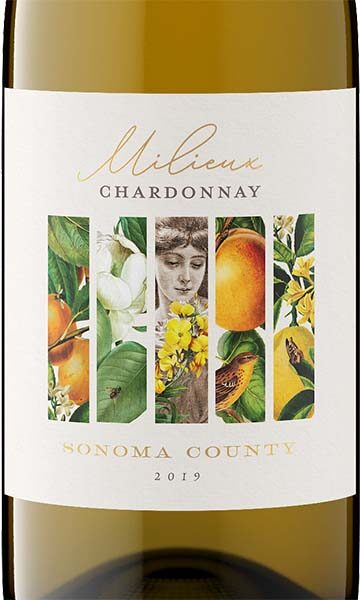 Milieux 2019 Chardonnay Sonoma County, California