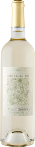 Mille Cristaletto 2016 Pinot Grigio Venezia Italy
