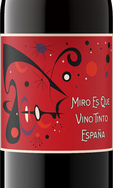 Miro Es Que 2024 Vino Tinto Front Label