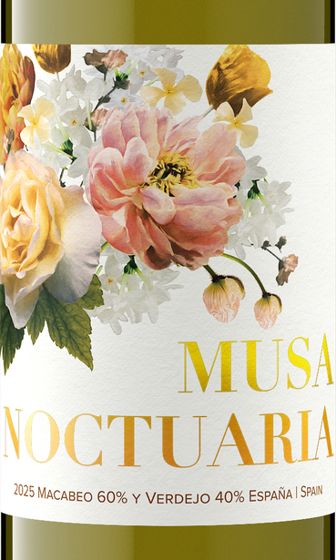 Musa Noctuaria White Blend FrontLabel