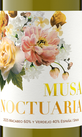 Musa Noctuaria White Blend FrontLabel