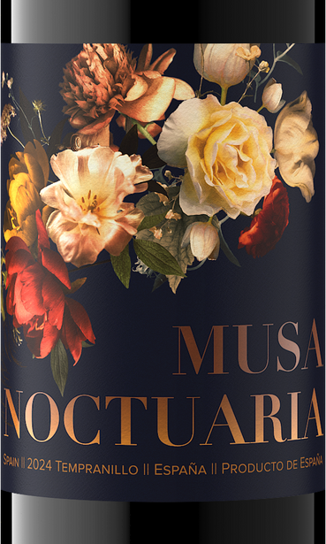 Musa Noctuaria 2024 Tempranillo Front Label