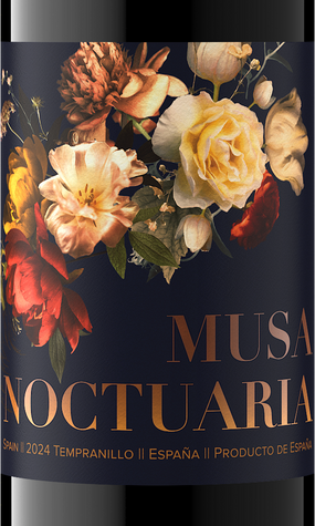 Musa Noctuaria 2024 Tempranillo Front Label