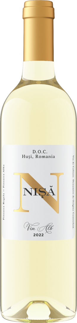 NIŞĂ 2022 Vin Alb D.O.C. Huși, Romania
