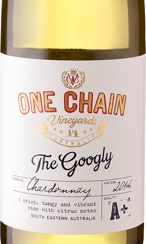 One Chain 2014 The Googly Chardonnay South Eastern Australia