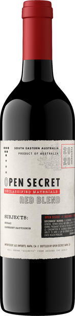Open Secret 2020 Shiraz - Cabernet South Eastern Australia, Australia
