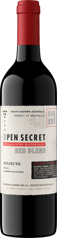 Open Secret 2020 Shiraz - Cabernet South Eastern Australia, Australia