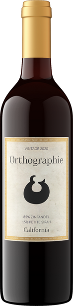 Orthographie 2020 Zinfandel – Petite Sirah California