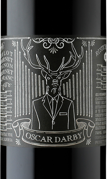 Oscar Darby 2015 Rustic Red Wine France