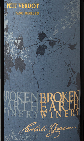 Broken Earth Winery 2012 Estate Petit Verdot Paso Robles, California