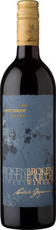 Broken Earth Winery 2012 Estate Petit Verdot Paso Robles, California