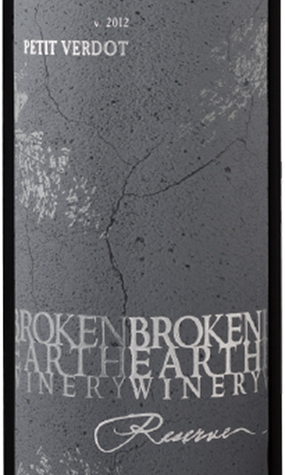 Broken Earth Winery 2012 Reserve Petit Verdot Paso Robles, California