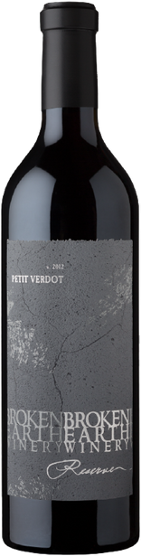 Broken Earth Winery 2012 Reserve Petit Verdot Paso Robles, California