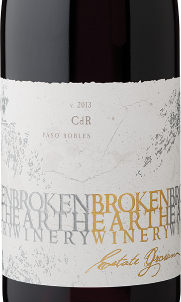 Broken Earth Winery 2013 CdR Petite Sirah Blend Paso Robles, California