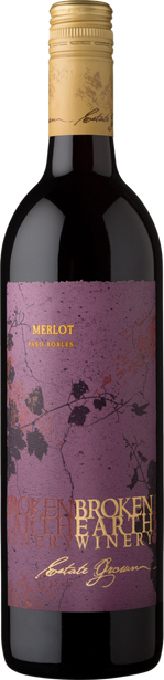 Broken Earth Winery MV Estate Merlot Paso Robles, California