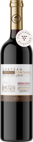 Château Benage Fontaine 2016 Red Bordeaux AOP Bordeaux Supérieur, France
