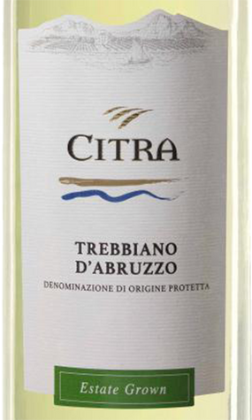 Citra MV Estate Grown Trebbiano Terre di Chieti IGP, Italy