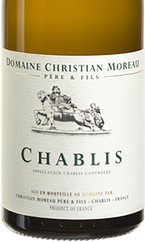 Christian Moreau 2017 Chablis Burgundy AOC, France