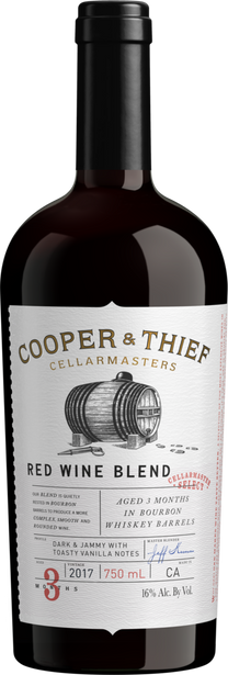 Cooper & Thief 2017 Bourbon Barrel-Aged Red Blend California