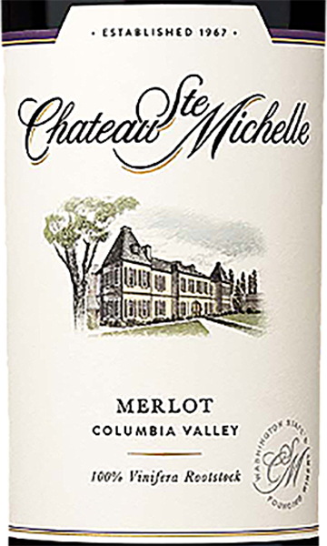 Chateau Ste. Michelle 2017 Merlot Columbia Valley, Washington