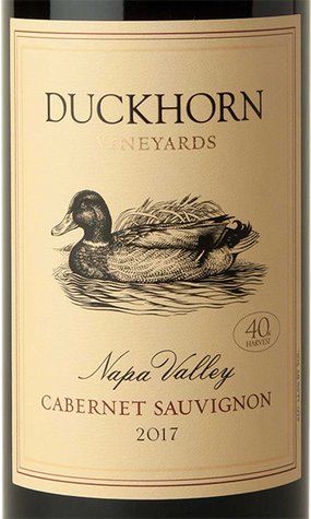Duckhorn Vineyards 2017 Cabernet Sauvignon Napa Valley, California