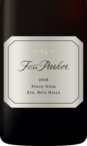 Fess Parker 2018 Pinot Noir Santa Rita Hills, California