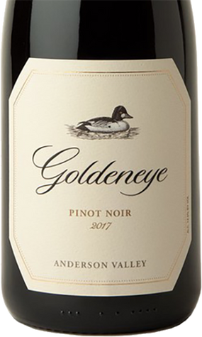 Goldeneye 2017 Pinot Noir Anderson Valley, California