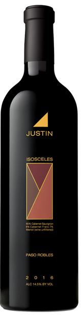 Justin 2018 ISOSCELES Red Blend Paso Robles, California