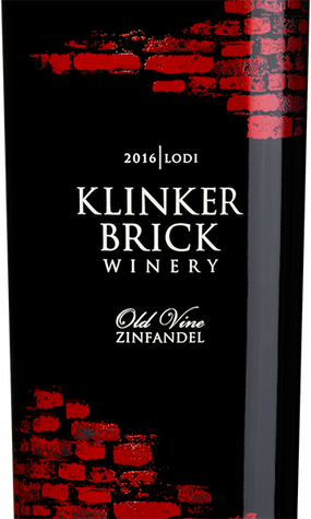 Klinker Brick Winery 2016 Old Vine Zinfandel Mokelumne River, Lodi California