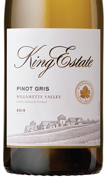 King Estate 2018 Pinot Gris Willamette Valley, Oregon