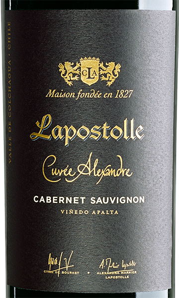 Lapostolle 2018 Cuvée Alexandre Cabernet Sauvignon Alpata, Chile