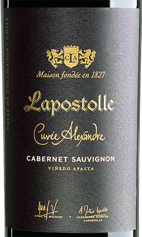 Lapostolle 2018 Cuvée Alexandre Cabernet Sauvignon Alpata, Chile