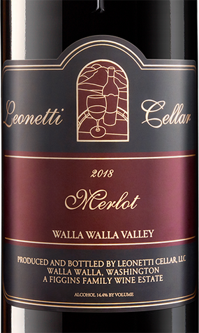 Leonetti Cellars 2018 Merlot Walla Walla Valley, Washington
