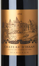 Château d'Issan 2016 Bordeaux Margaux AOC, Bordeaux, France