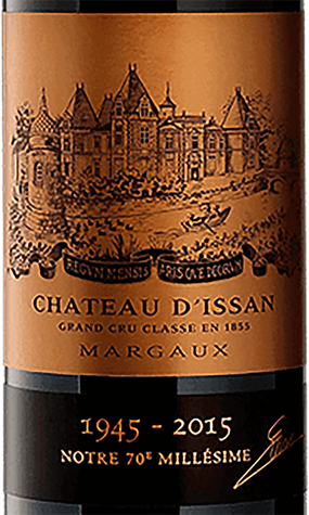 Château d'Issan 2015 Bordeaux Margaux AOC, Bordeaux, France