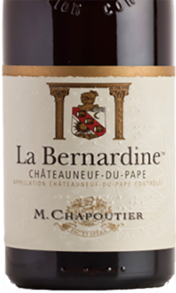 M. Chapoutier 2016 La Bernardine Rhône Red Châteauneuf-du-Pape, France