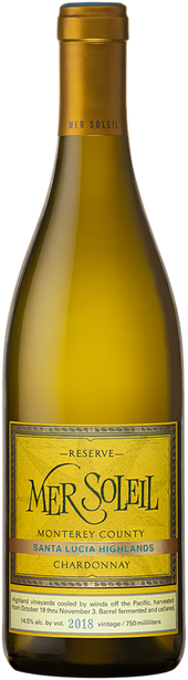 Mer Soleil 2018 Reserve Chardonnay Santa Lucia Highlands, California