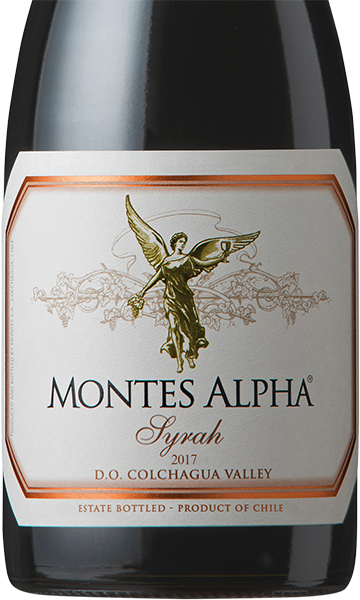 Montes Alpha 2017 Syrah Colchagua, Chile 
