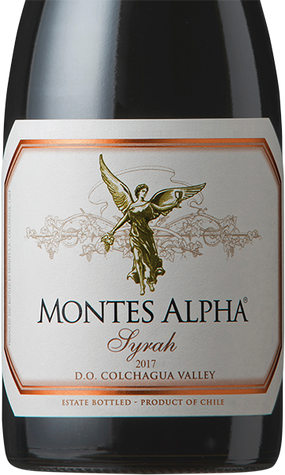 Montes Alpha 2017 Syrah Colchagua, Chile 