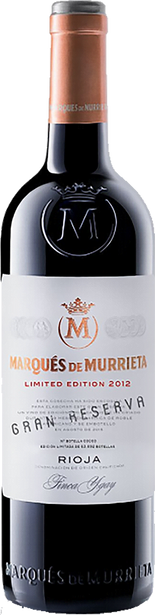 Marqués de Murrieta 2012 Limited Edition Gran Reserva Rioja DOC, Spain