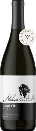 Nekia Hill Vineyards 2017 Pinot Gris Willamette Valley, Oregon