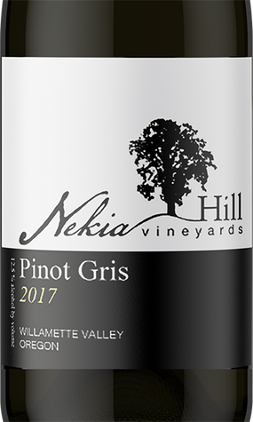Nekia Hill Vineyards 2017 Pinot Gris Willamette Valley, Oregon
