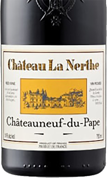 Château La Nerthe 2016 Rhône Red Blend Châteauneuf-du-Pape, France
