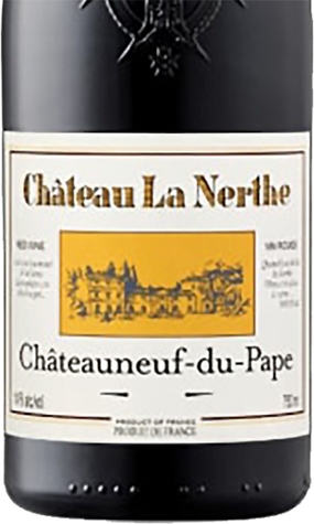 Château La Nerthe 2016 Rhône Red Blend Châteauneuf-du-Pape, France