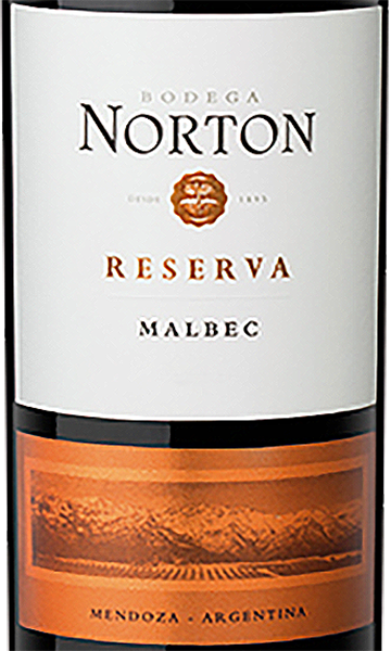 Bodega Norton 2018 Malbec Reserva Mendoza, Argentina