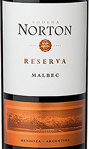 Bodega Norton 2018 Malbec Reserva Mendoza, Argentina